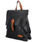 Městský batoh kabelka černý - Coveri Karlio