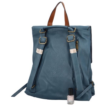 Městský batoh kabelka bledě modrý - Coveri Karlio