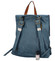 Městský batoh kabelka bledě modrý - Coveri Karlio