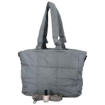 Dámská kabelka přes rameno šedá - Coveri Alika