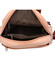 Dámský moderní batoh světle růžový - Hexagona Nalle Small