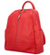 Dámský kožený batoh červený - Delami Filippo