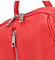 Dámský kožený batoh červený - Delami Filippo