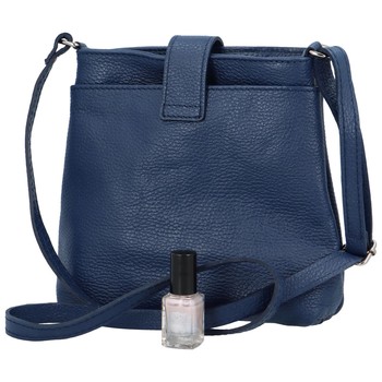 Dámská kožená crossbody kabelka modrá - ItalY Laira