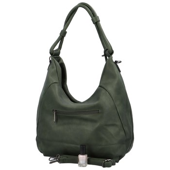 Dámská kabelka přes rameno tmavě zelená - Coveri Oliner