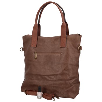 Dámská kabelka přes rameno tmavě hnědá - Coveri Laija