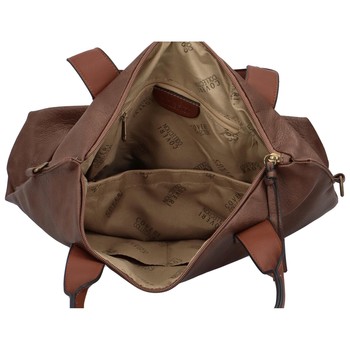 Dámská kabelka přes rameno tmavě hnědá - Coveri Laija