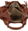 Dámská kožená kabelka světle hnědá - Delami Minestra