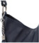 Dámská kožená kabelka přes rameno tmavě modrá - Delami Fineska