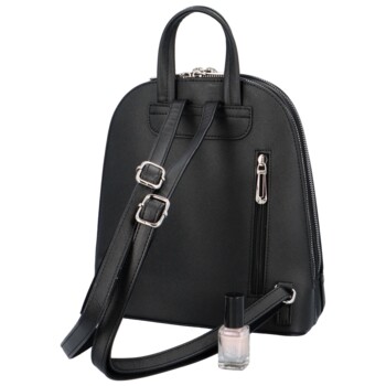 Dámský moderní batůžek černý - FLORA&CO Eliane