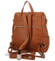Dámský kožený batoh světle hnědý - Delami Rossan