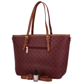 Dámská kabelka na rameno vínová - Coveri Ofelia