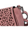 Dámská kožená crossbody kabelka tmavě růžová - ItalY Betteryela