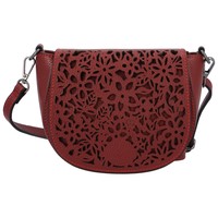 Dámská kožená crossbody kabelka vínová - ItalY Betteryela