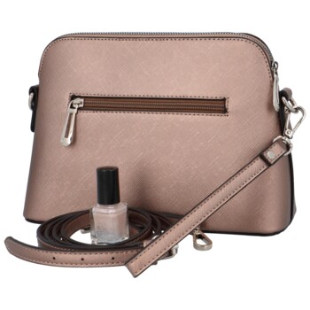 Dámská crossbody kabelka béžová matalíza - Flora&Co Alitta