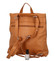 Dámský kožený batůžek kabelka koňakový - ItalY Francesco