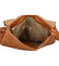 Dámský kožený batůžek kabelka koňakový - ItalY Francesco