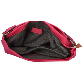 Dámská kabelka přes rameno fuchsiová - Paolo Bags Nilsa