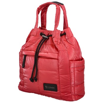 Dámská kabelka batoh růžová - Coveri Belinia