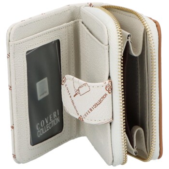 Dámská malá peněženka bílá - Coveri Pretty