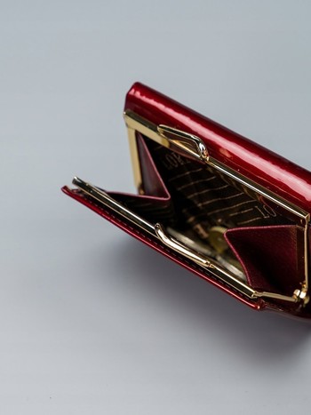 Malá dámská peněženka kožená tmavě červená - Lorenti 55287 SH