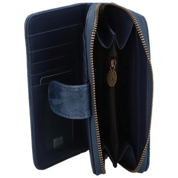 Dámská peněženka modrá - Coveri 8013