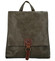 Dámský městský batoh tmavě zelený - Paolo Bags Vivet