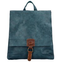 Dámský městský batoh džínově modrý - Paolo Bags Vivet