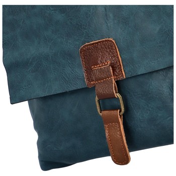 Dámský městský batoh džínově modrý - Paolo Bags Vivet