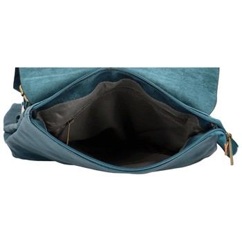 Dámský městský batoh džínově modrý - Paolo Bags Vivet