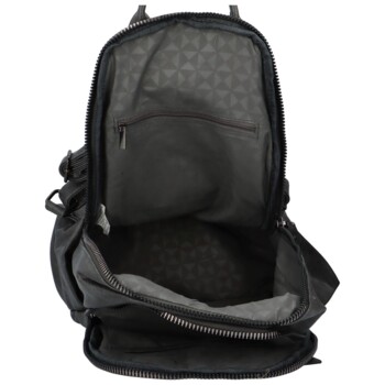 Dámský batůžek tmavě šedý - Paolo Bags Desta