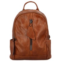 Dámský batůžek hnědý - Paolo Bags Desta