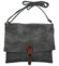 Dámská koženková crossbody tmavě šedá - Paolo Bags Ludmila