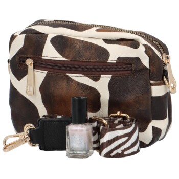 Dámská crossbody kabelka coffee - MaxFly Walleska
