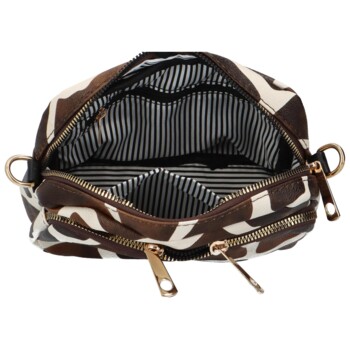 Dámská crossbody kabelka coffee - MaxFly Walleska