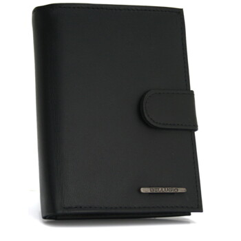 Pánská kožená peněženka černá - Bellugio Alec