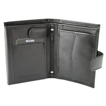 Pánská kožená peněženka černá - Bellugio Alec