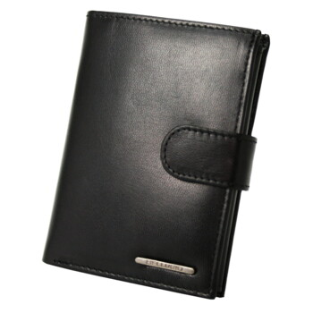 Pánská kožená peněženka černá - Bellugio Alec