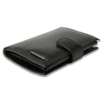 Pánská kožená peněženka černá - Bellugio Alec