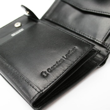 Pánská kožená peněženka černá - Bellugio Alec