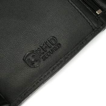 Pánská kožená peněženka černá - Bellugio Alec