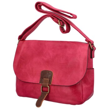 Dámská crossbody kabelka fuchsiová - Paolo bags Talisia