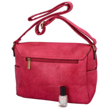 Dámská crossbody kabelka fuchsiová - Paolo bags Talisia