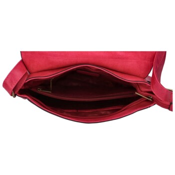Dámská crossbody kabelka fuchsiová - Paolo bags Talisia