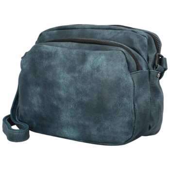 Dámská crossbody kabelka modrá - Paolo bags Denerie