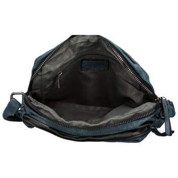 Dámská crossbody kabelka modrá - Paolo bags Denerie