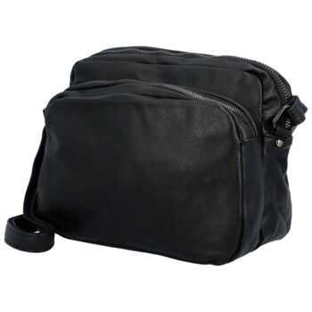 Dámská crossbody kabelka černá - Paolo bags Denerie