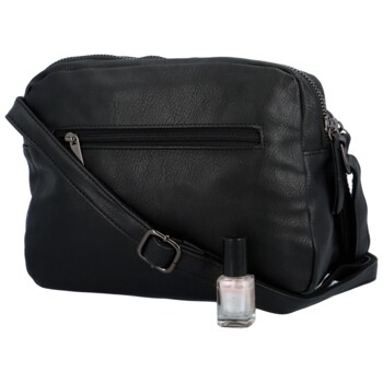 Dámská crossbody kabelka černá - Paolo bags Denerie