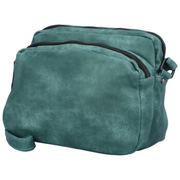Dámská crossbody kabelka tyrkysová - Paolo bags Denerie