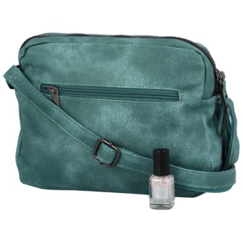 Dámská crossbody kabelka tyrkysová - Paolo bags Denerie